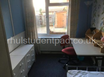 Downstairs study bed