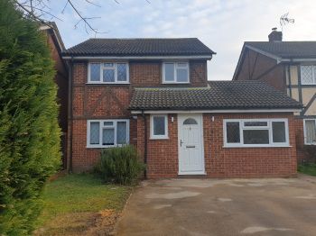 Front of house and driveway