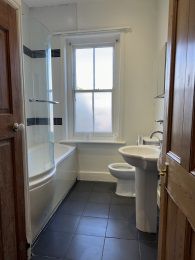 Bathroom from the door
