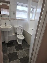 shared bathroom, first floor