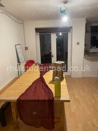 kitchen with large table 